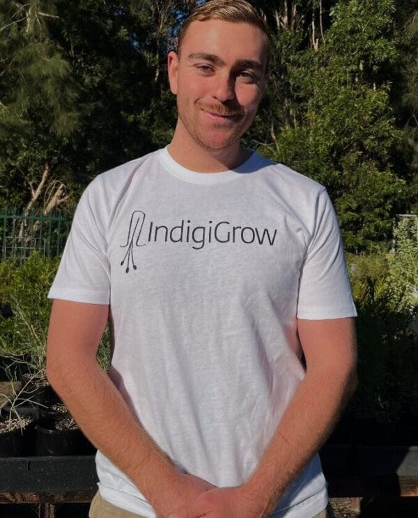 White IndigiGrow T - Shirt